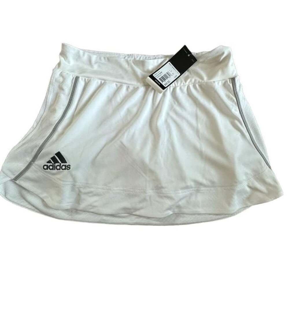 Adidas W Utility Skort Size S White Climacool Athletic Skirt
